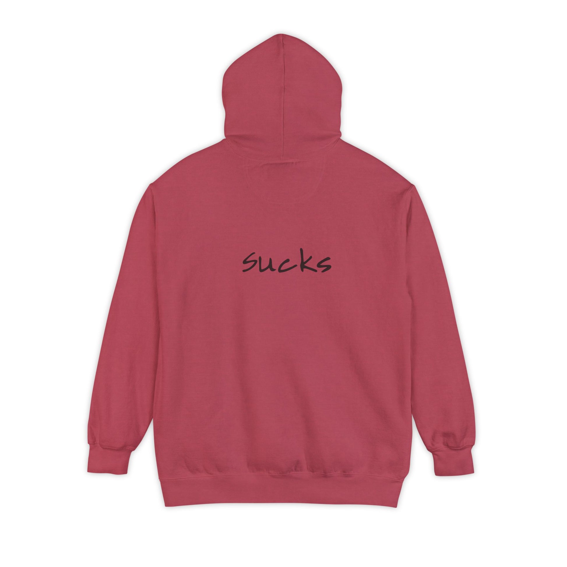 Anxiety Sucks back side Hoodie for Wearable Solidarity