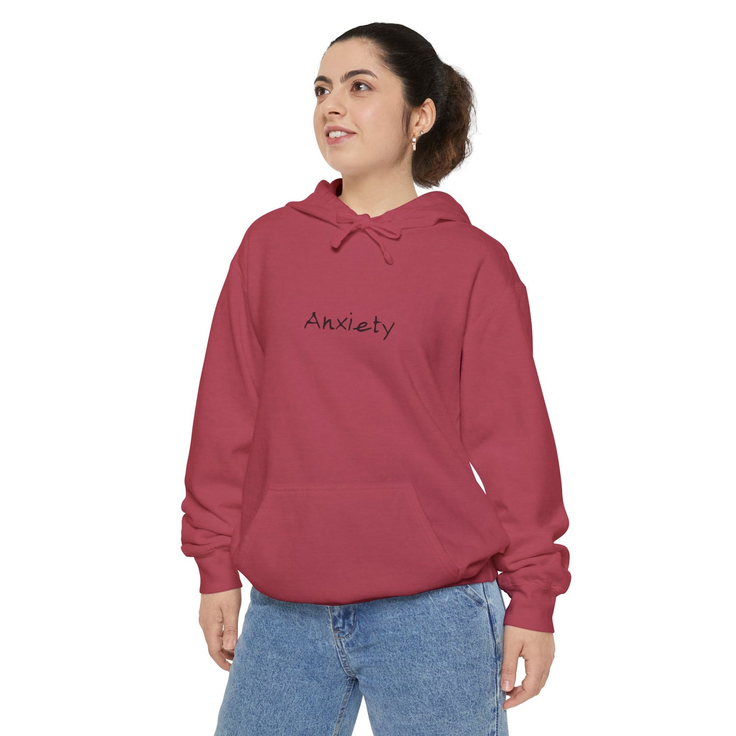 Anxiety Sucks back side Hoodie for Wearable Solidarity