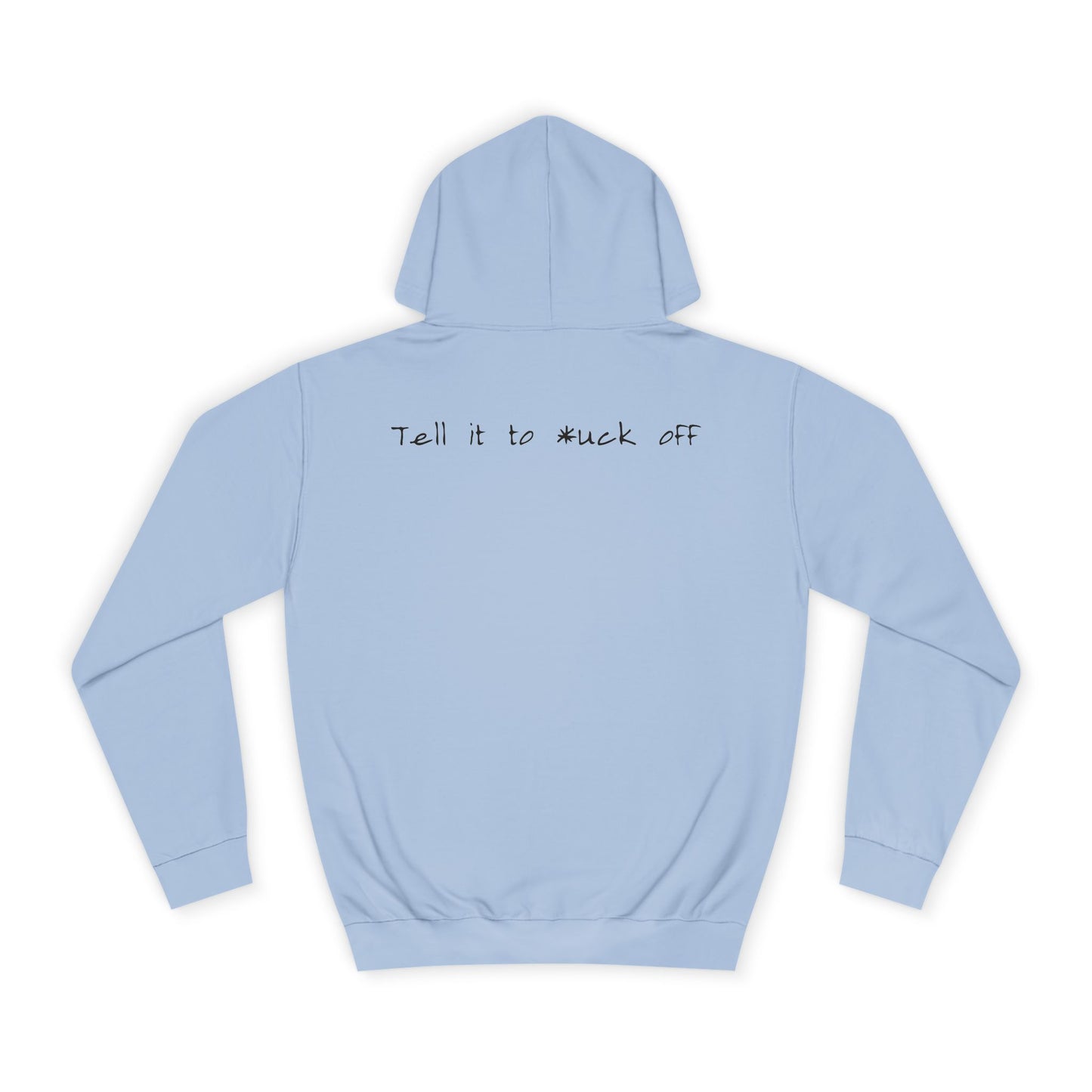 anxiety tell it to fuck off back side