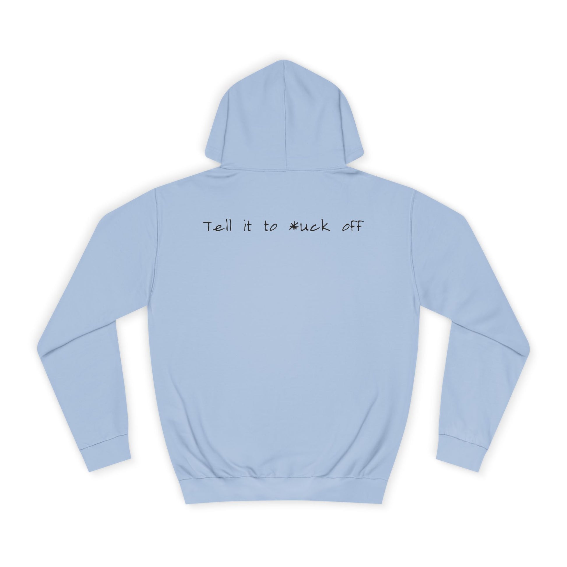 anxiety tell it to fuck off back side