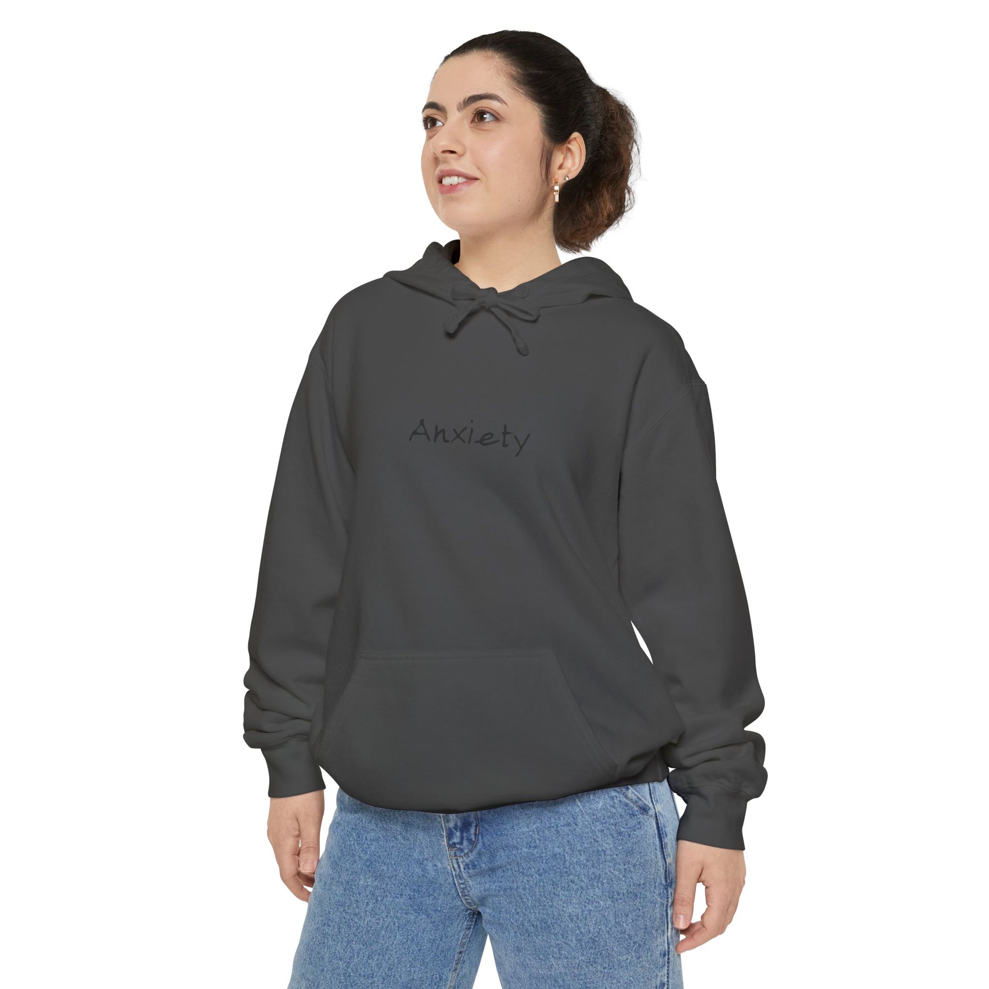 Anxiety Sucks back side Hoodie for Wearable Solidarity