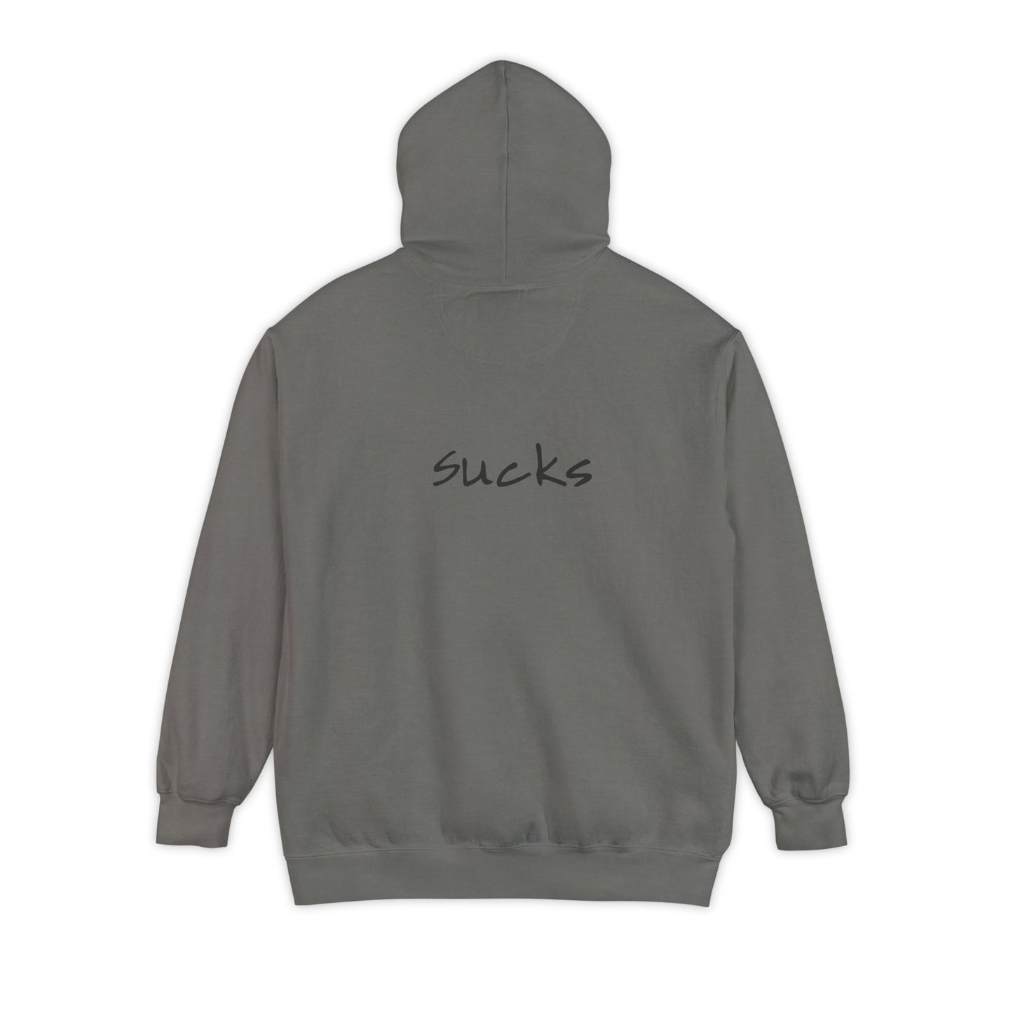 Anxiety Sucks back side Hoodie for Wearable Solidarity