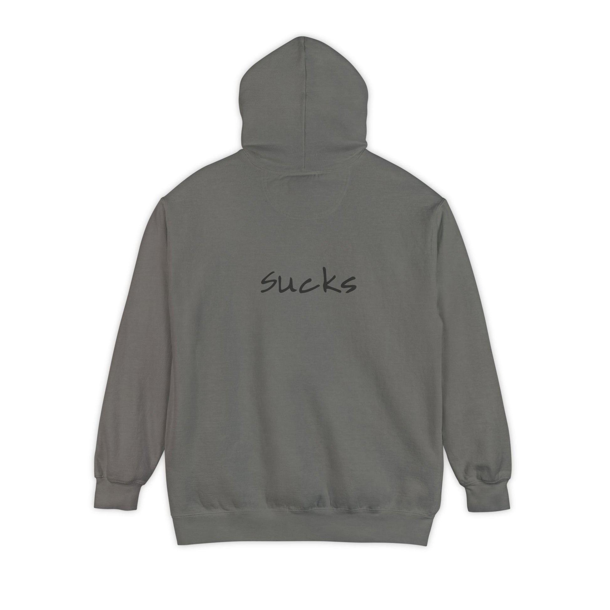 Anxiety Sucks back side Hoodie for Wearable Solidarity