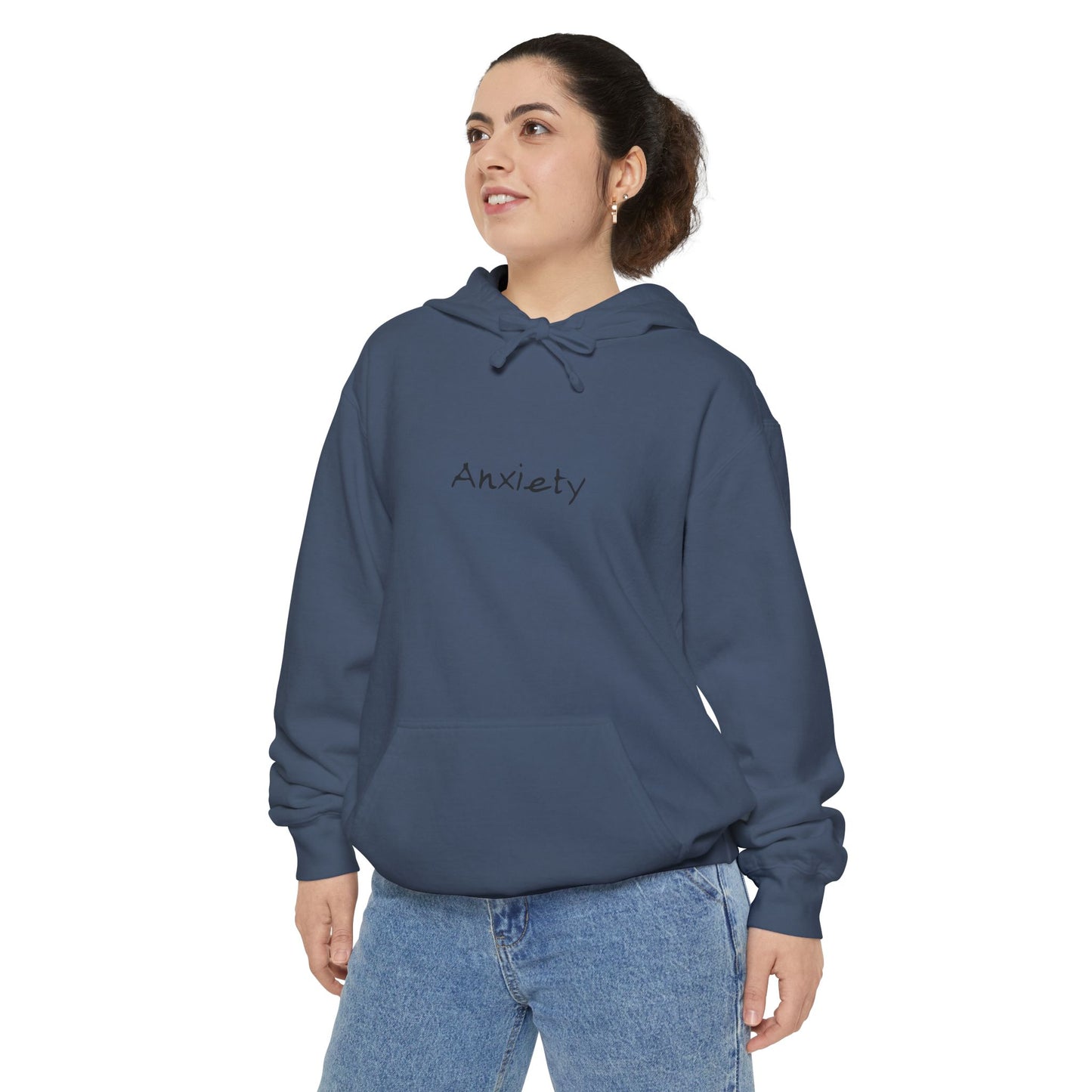 Anxiety Sucks back side Hoodie for Wearable Solidarity