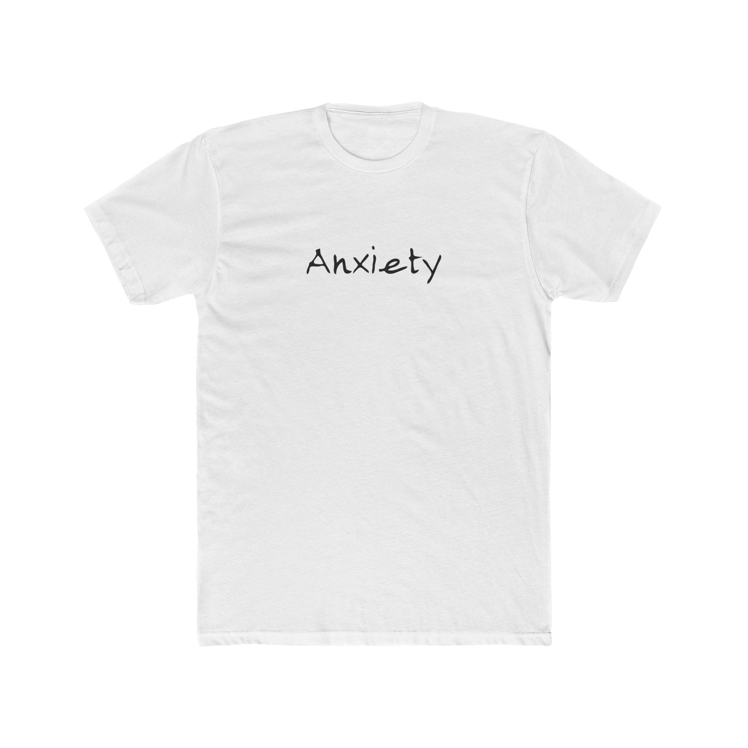 Anxiety Breathe back side Premium Fitted Tee