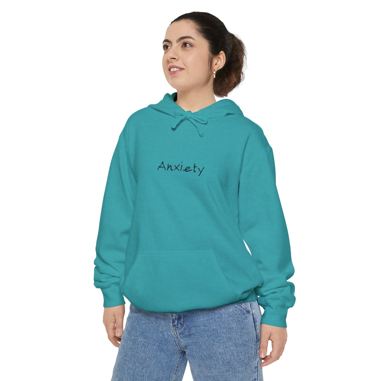 Anxiety Sucks back side Hoodie for Wearable Solidarity