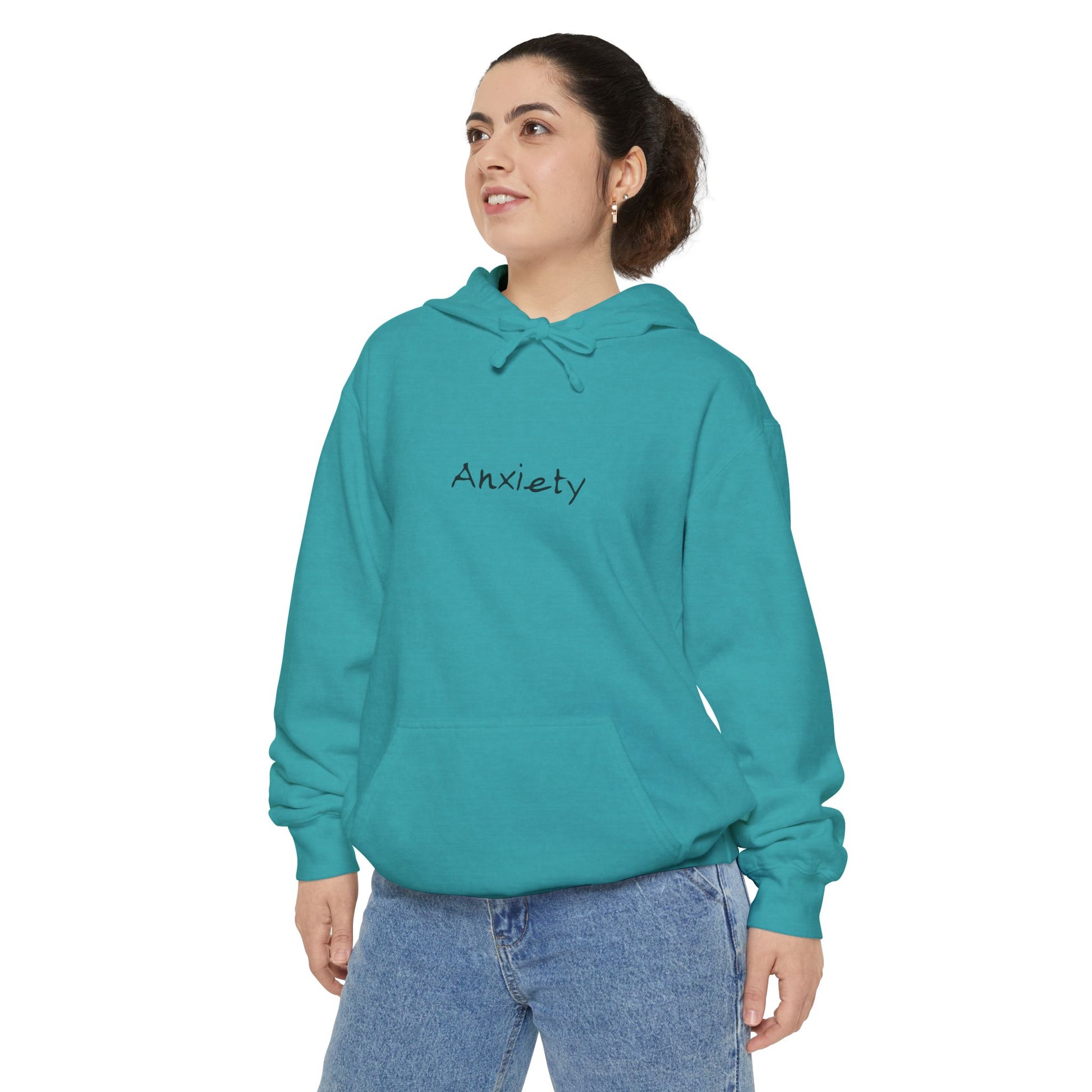 Anxiety Sucks back side Hoodie for Wearable Solidarity