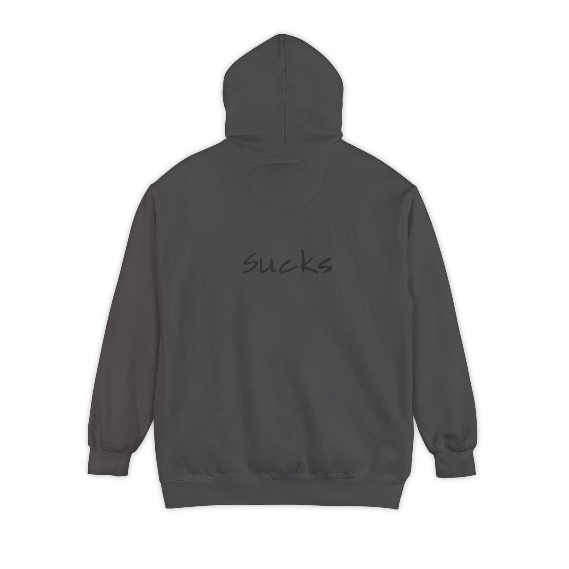 Anxiety Sucks back side Hoodie for Wearable Solidarity